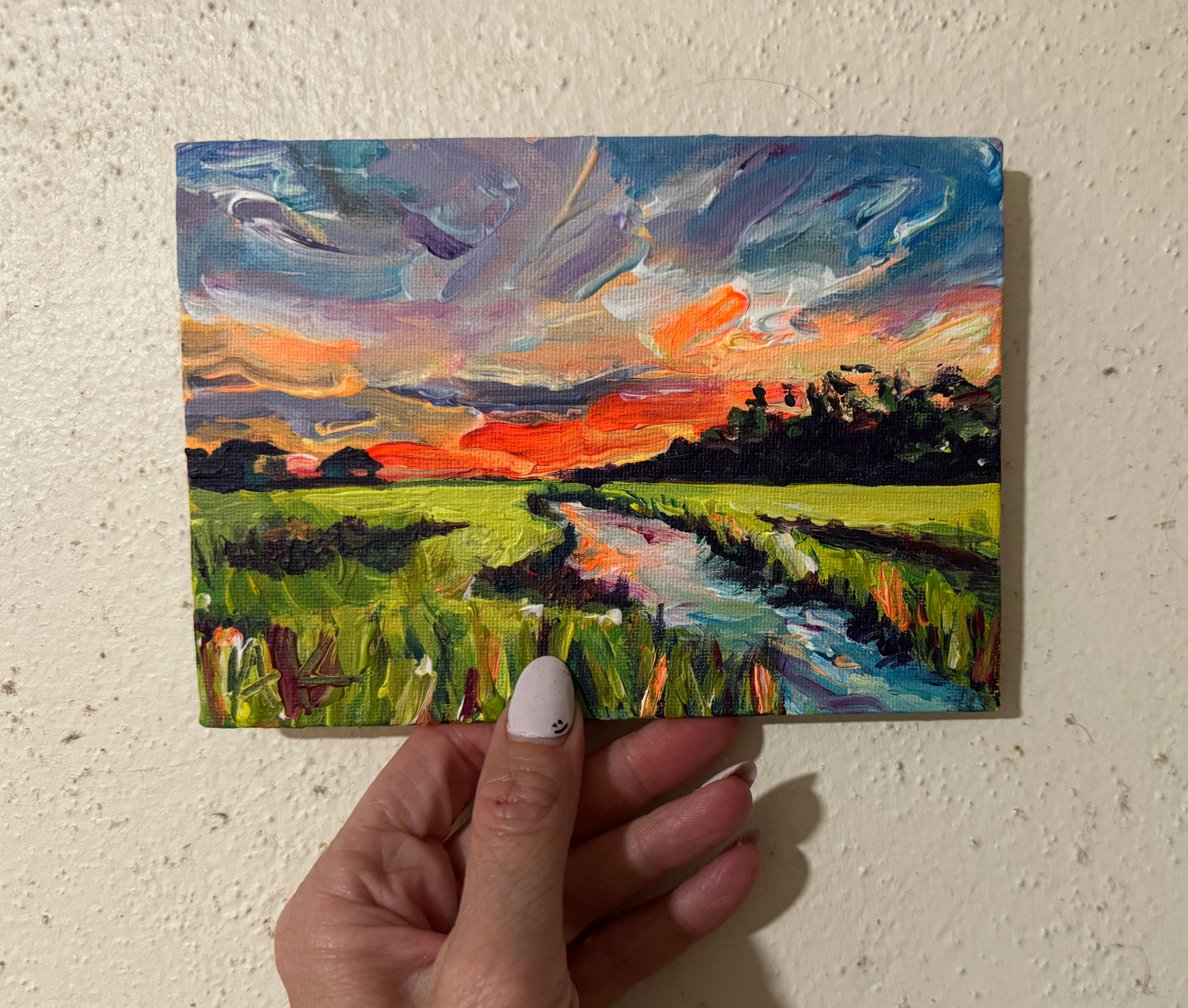 Peaceful Marsh Study