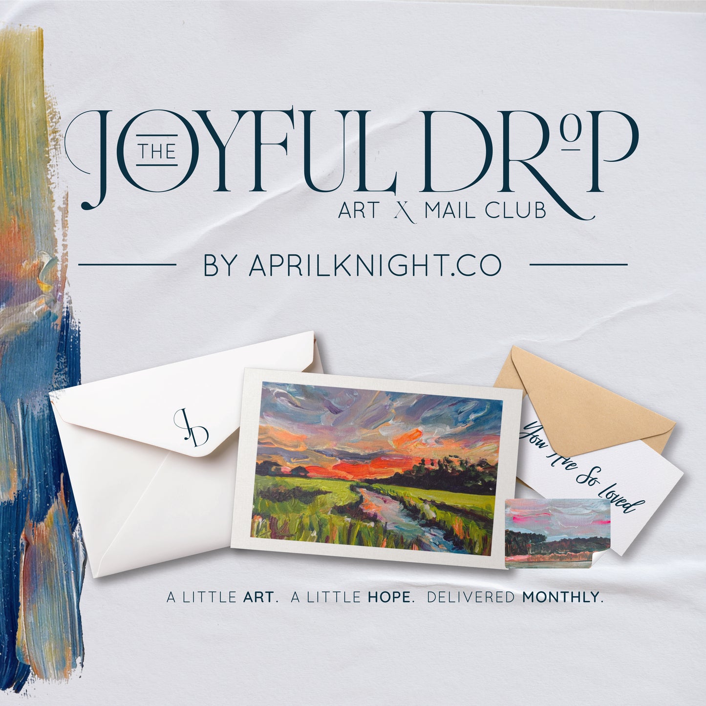 Joyful Drop Art Mail Club