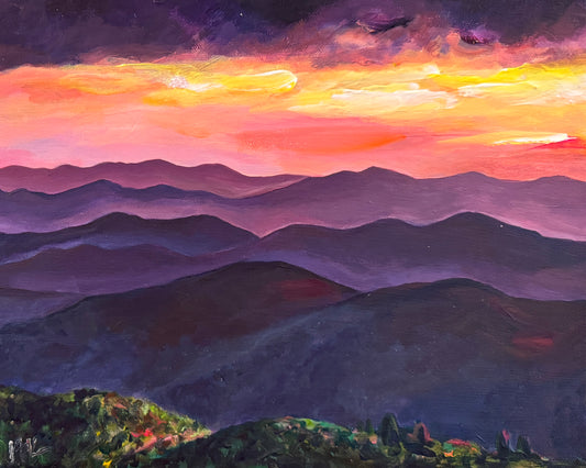 Blue Ridge Giclee Print