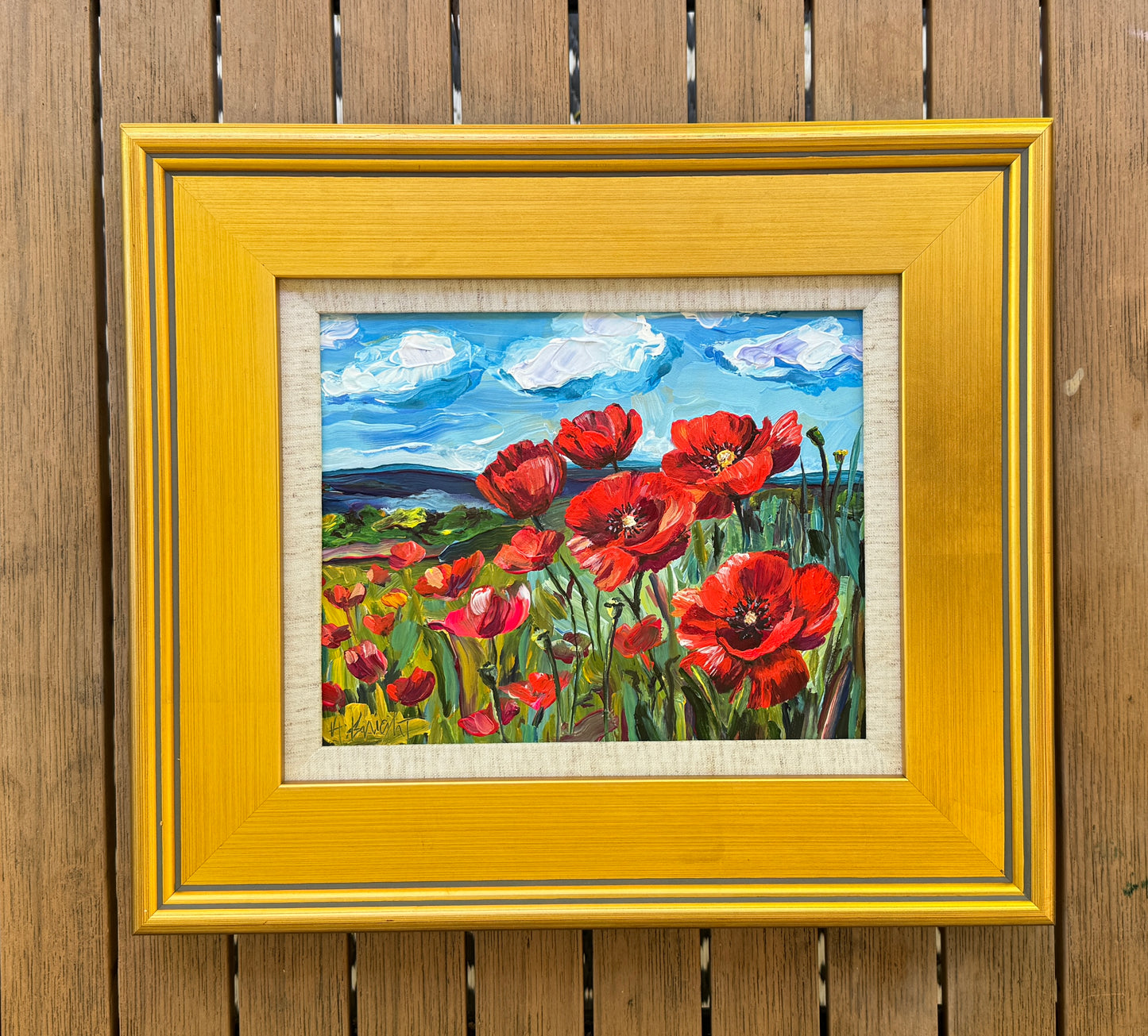 Blue Ridge Poppies