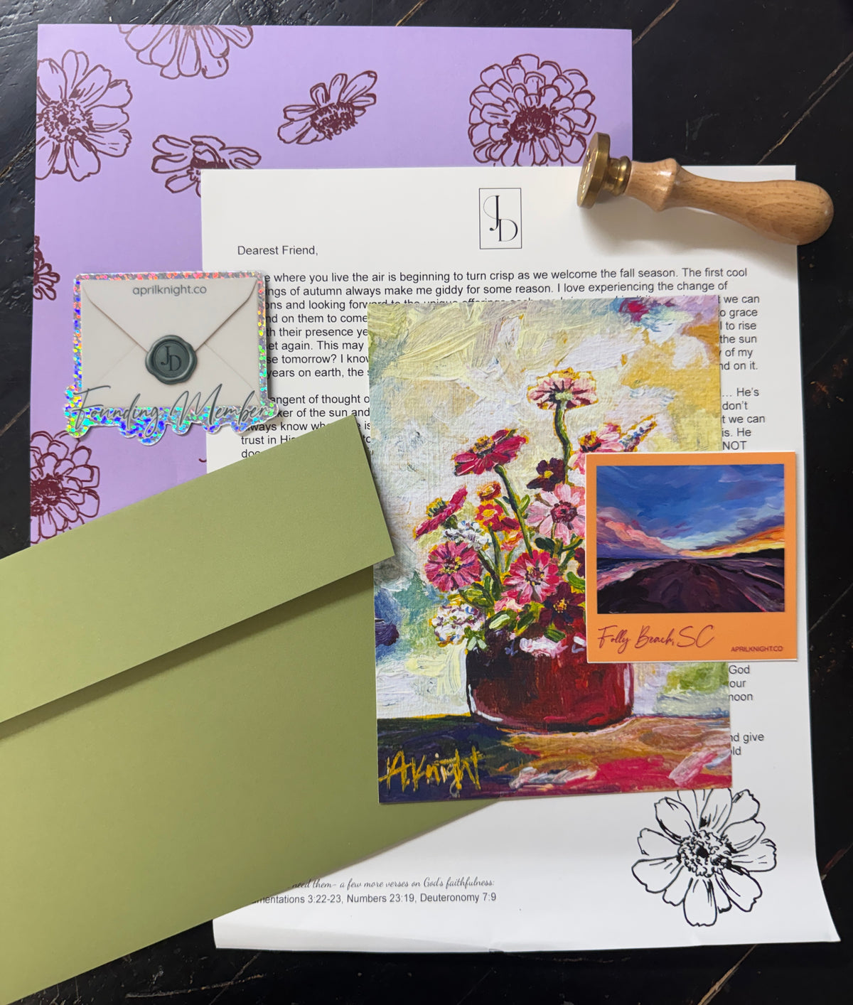 Joyful Drop Art Mail Club