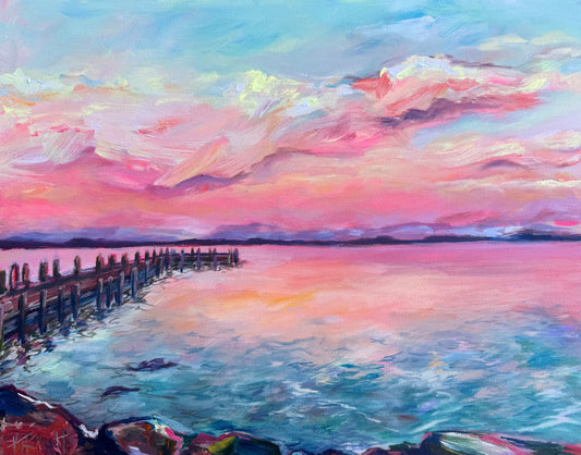 “Harbor of Grace” 16x20 Original